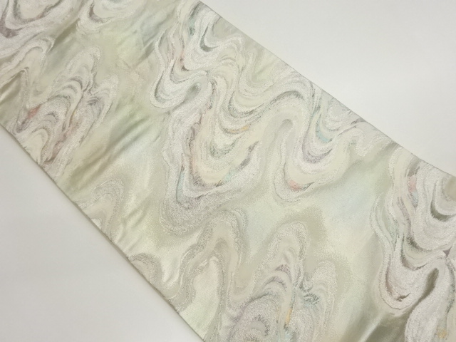 JAPANESE FUKURO OBI / WOVEN STREAM
